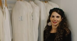 Carolina Anich: hilvanar sueños, diseñar vestidos de novia