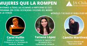 “Mujeres que la rompen” en el escenario científico