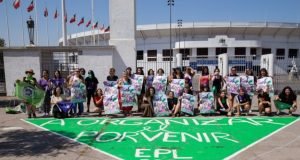 Se realizará el V «Encuentro de Mujeres y Disidencias que Luchan 2023» Pañuelazo en el estadio Nacional de Santiago de Chile