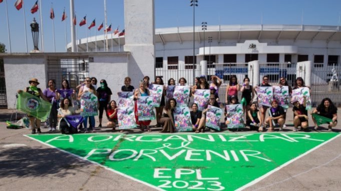 Se realizará el V «Encuentro de Mujeres y Disidencias que Luchan 2023» Pañuelazo en el estadio Nacional de Santiago de Chile